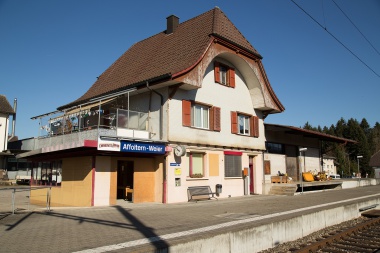 Bahnhof Affoltern-Weier. Foto: Julian Brückel