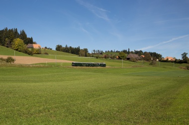 Der Thurgauer Pfleil des VHMThB auf Herbstfahrt bei Griesbach. Foto: Julian Brückel