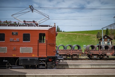 Te 2/3 31 Halbesel des VHE in Sumiswald-Grünen. Foto: Peter Bertschi